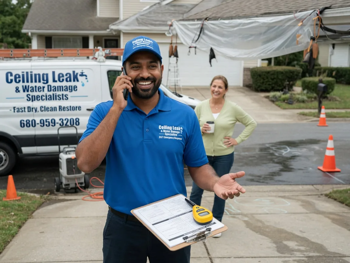 Ceiling Leak Cleanup Willacoochee, GA FAQs